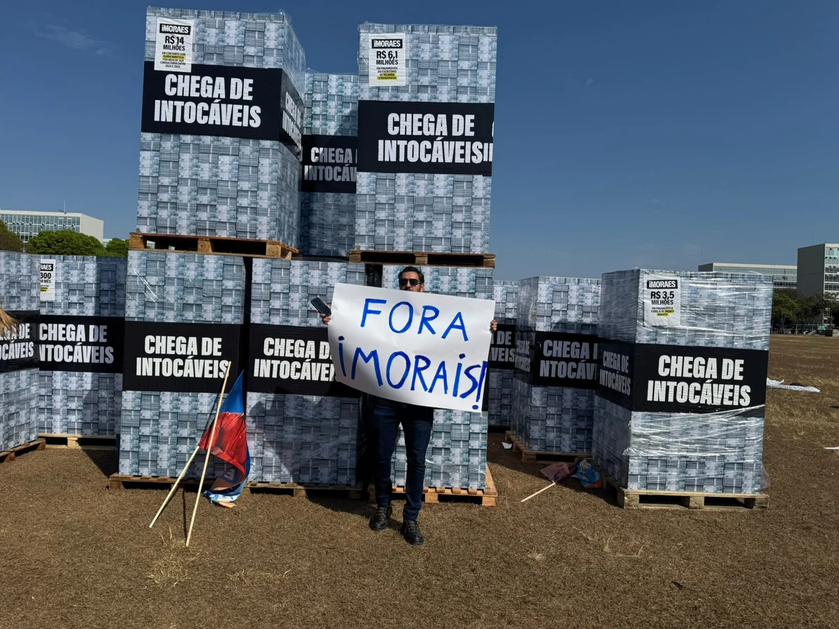 Manifestação na Esplanada dos Ministérios