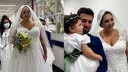 Em meio &agrave; luta contra a leucemia, paciente se casa em capela de hospital em S&atilde;o Paulo