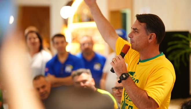 Flávio cita soberania ao falar de Amazônia em plano de governo; termo é mote de Lula