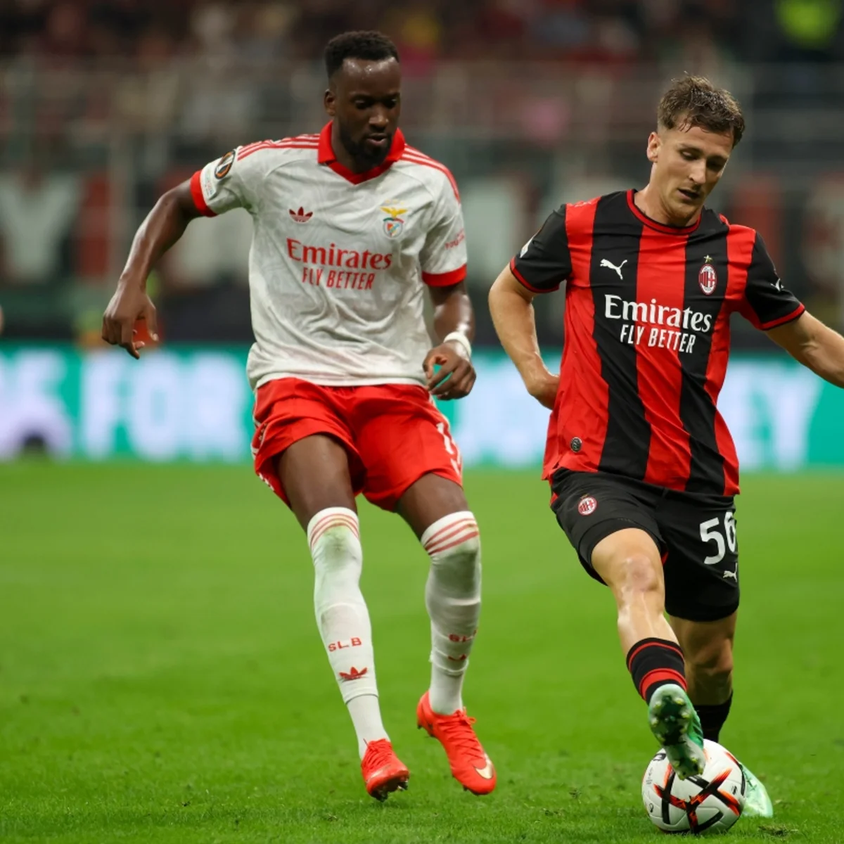 Com vitória do Benfica sobre o Milan, veja resultados da Liga Europa