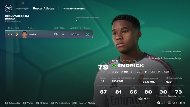 Modo Carreira no EA FC 27: 10 melhores promessas brasileiras para ter no time