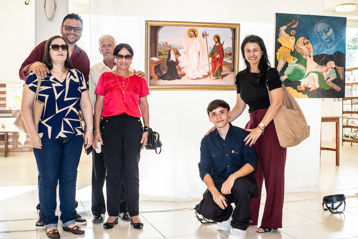 Fé, arte e solidariedade se unem em exposição dedicada a São Judas Tadeu