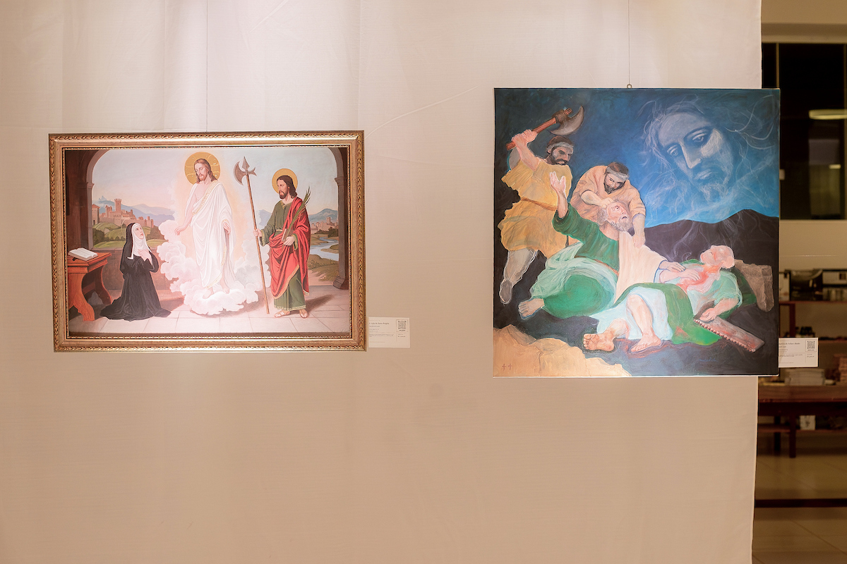 Fé, arte e solidariedade se unem em exposição dedicada a São Judas Tadeu