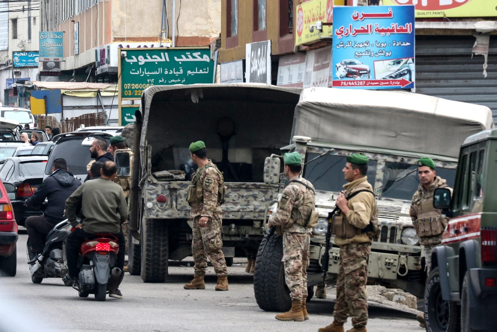 British troops arrive in Lebanon for joint military exercise