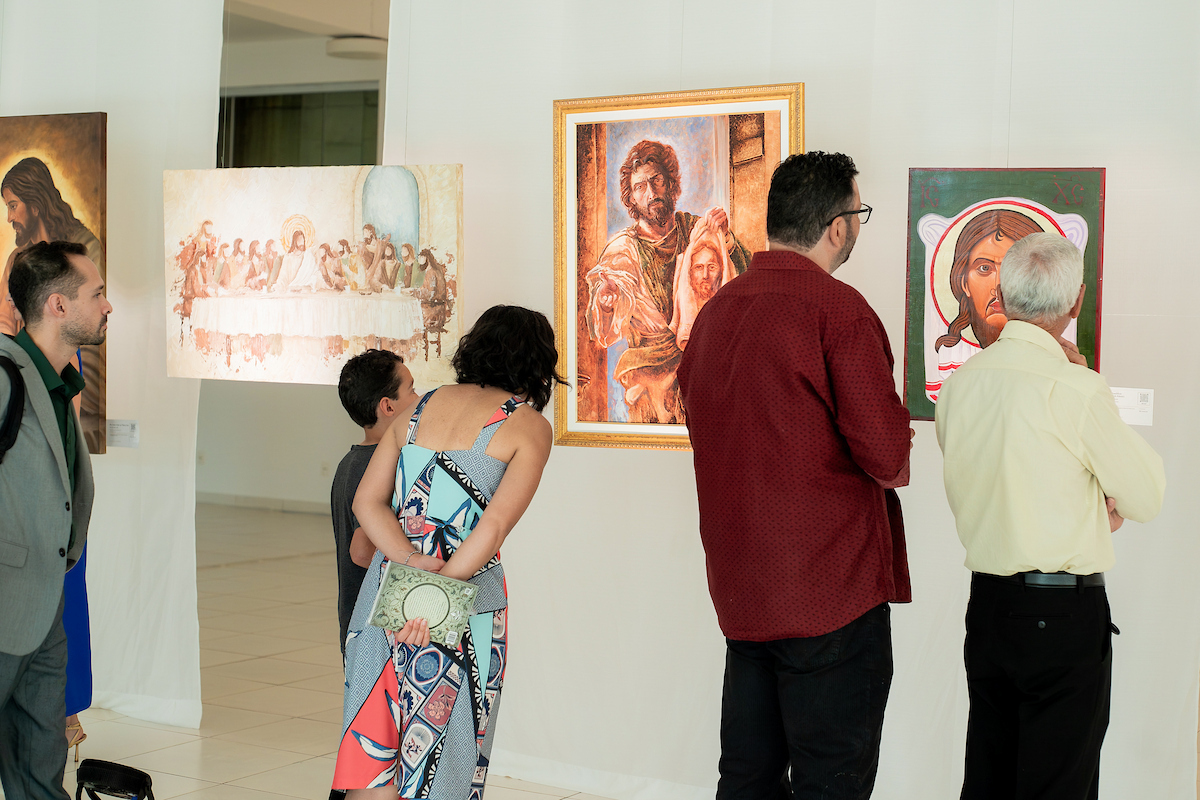 Fé, arte e solidariedade se unem em exposição dedicada a São Judas Tadeu
