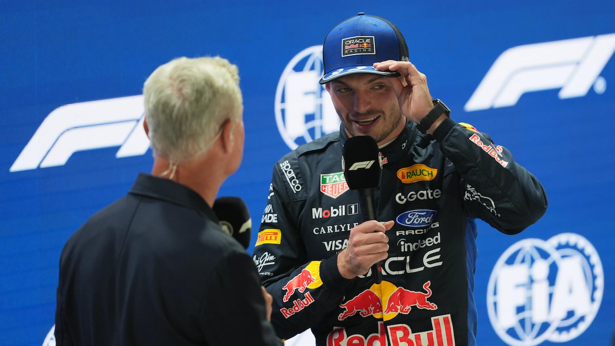 Verstappen admite surpresa com pole da sprint em Singapura: ‘Carro voltou à vida’