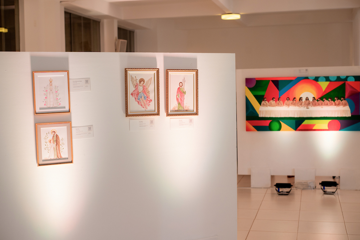 Fé, arte e solidariedade se unem em exposição dedicada a São Judas Tadeu