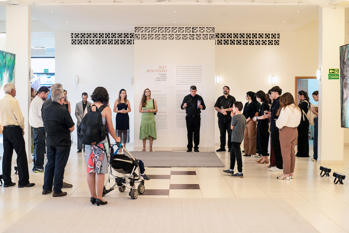 Fé, arte e solidariedade se unem em exposição dedicada a São Judas Tadeu