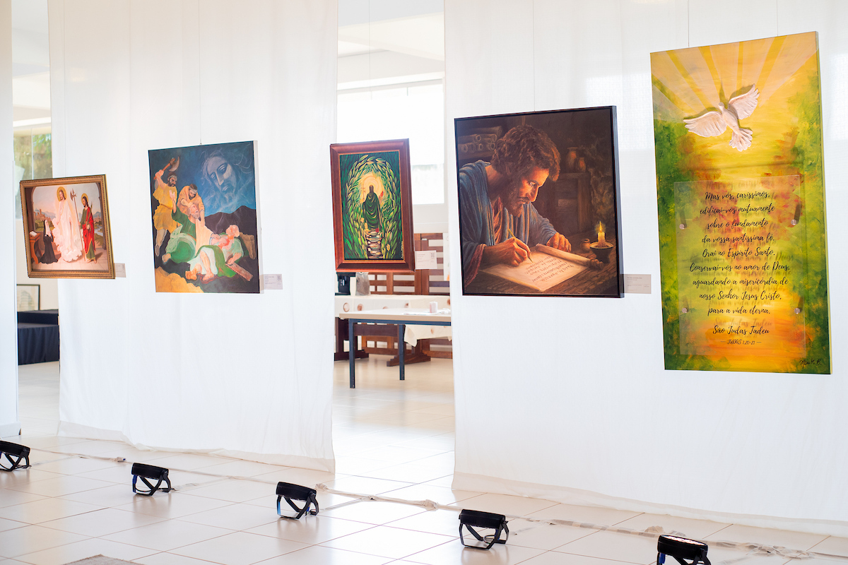 Fé, arte e solidariedade se unem em exposição dedicada a São Judas Tadeu