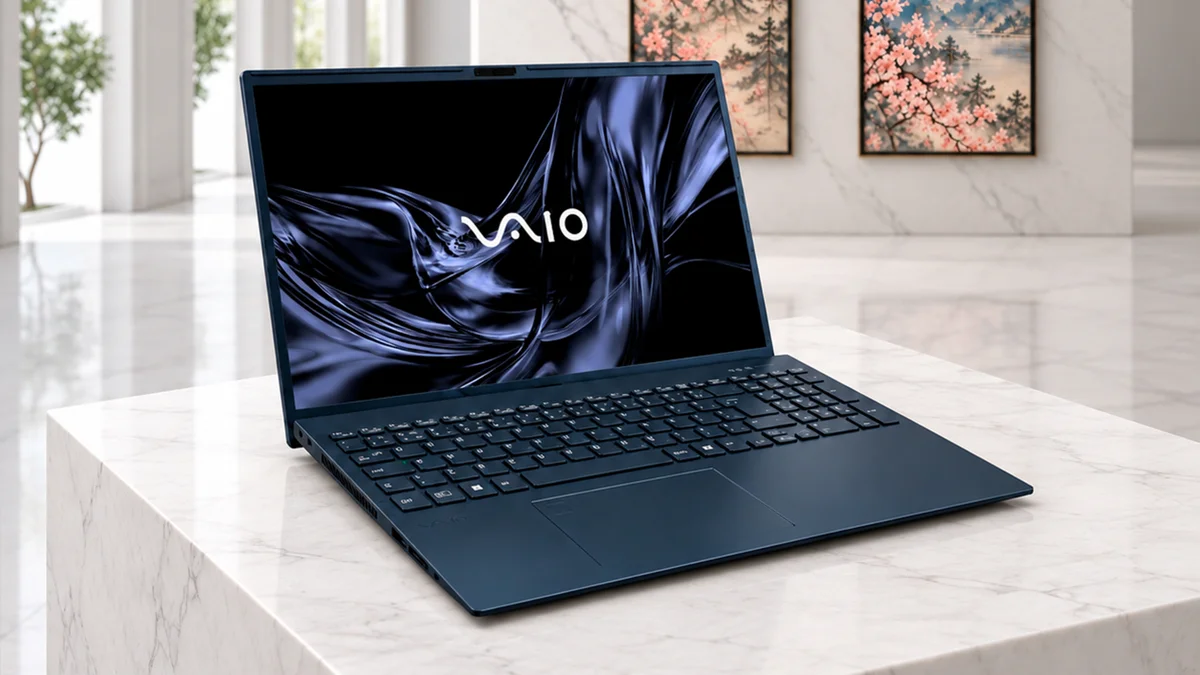 Imagem da matéria: VAIO FE16 estreia no Brasil como AI PC "barato" em momento de crise; conheça