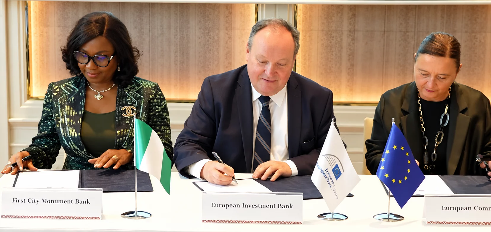 O EIB Global e o First City Monument Bank unem forças para apoiar o setor privado e a agricultura sustentável com financiamento de 85 milhões de euros