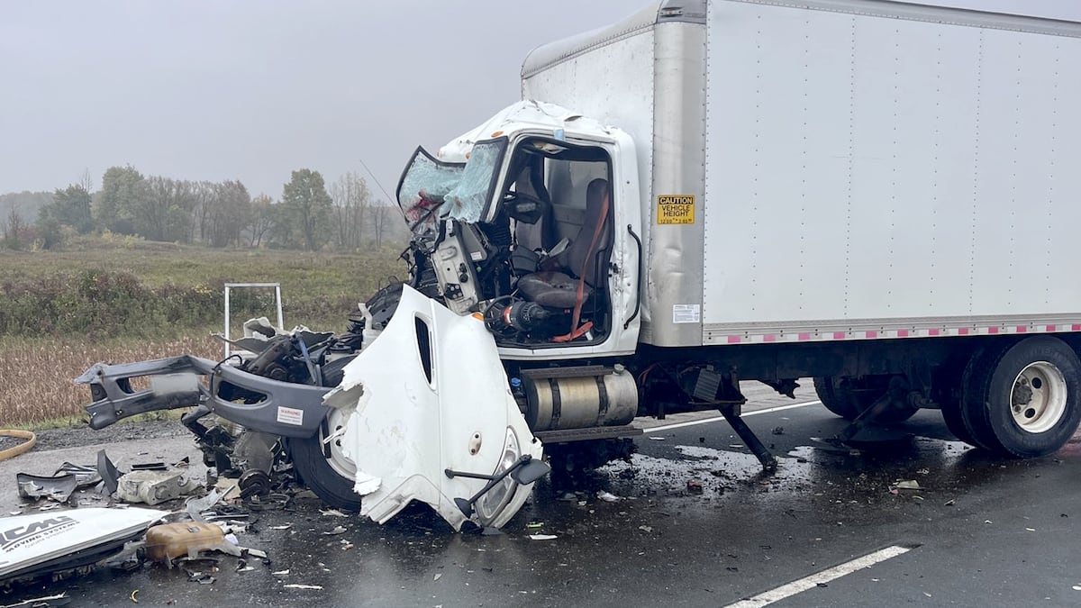 Firefighters extricate two people after multi-vehicle crash in Middlesex County