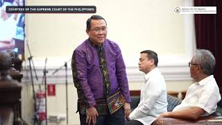 Dimaampao vies para ser o primeiro chefe de justiça muçulmano das Filipinas, promete um 'poder judiciário mais humano'