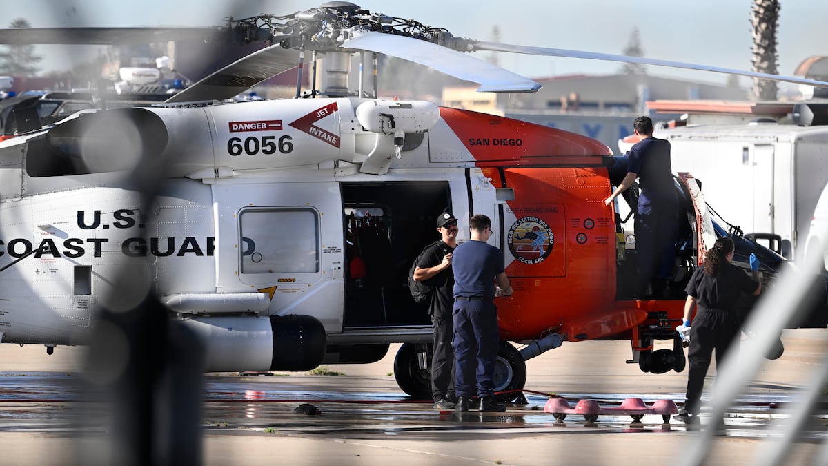 U.S. Coast Guard rescues at least 16 and is searching for more in the water off Mexico’s Baja Coast