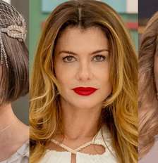 Virgínia (Theresa Fonseca), Vanessa (Alinne Moraes) e Pilar (Isabel Teixeira): a novela reproduz a opressão e o preconceito da elite com os pobres e pretos Foto: Estevam Avellar/TV Globo e Beatriz Damy/TV Globo