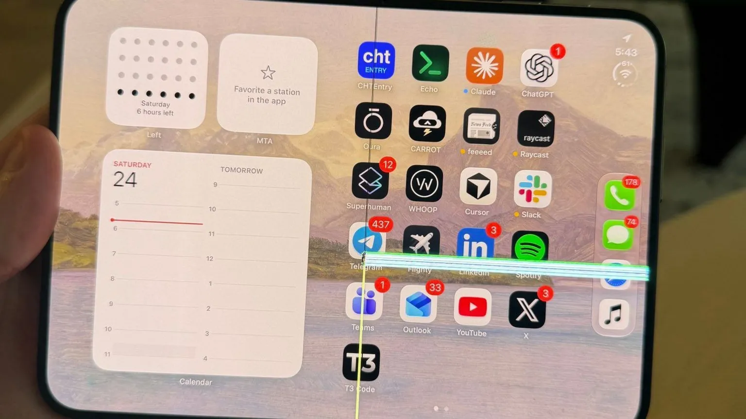 A Apple afirma que substituirá os aparelhos iPhone Duo com problemas na tela