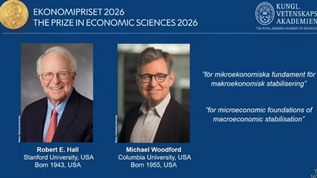 Norte-americanos recebem Nobel de Economia 2026 por modelos macroeconômicos