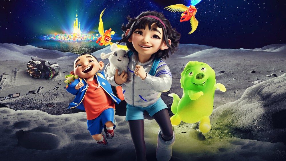 A Caminho da Lua é uma comédia de fantasia e aventura musical — Foto: Divulgação/Netflix