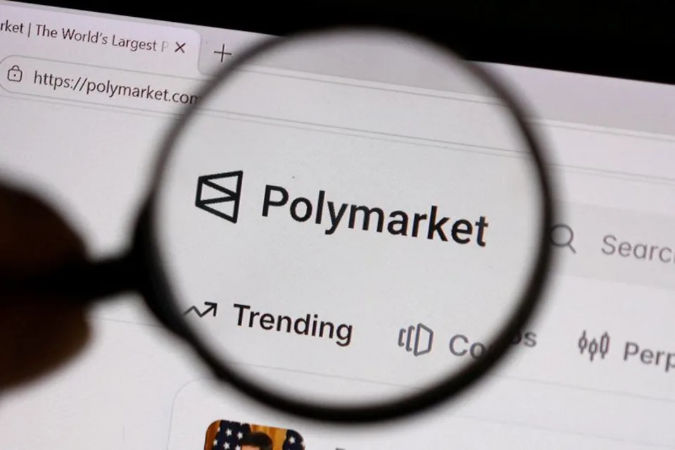 FILE PHOTO: Polymarket logo is seen in this illustration taken, August 3, 2026. REUTERS/Dado Ruvic/Illustration/File Photo · Reuters