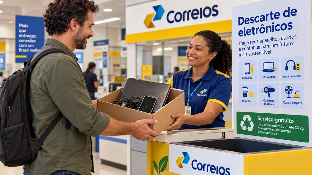 Como se livrar de eletrônicos velhos sem pagar nada; Correios faz envio grátis